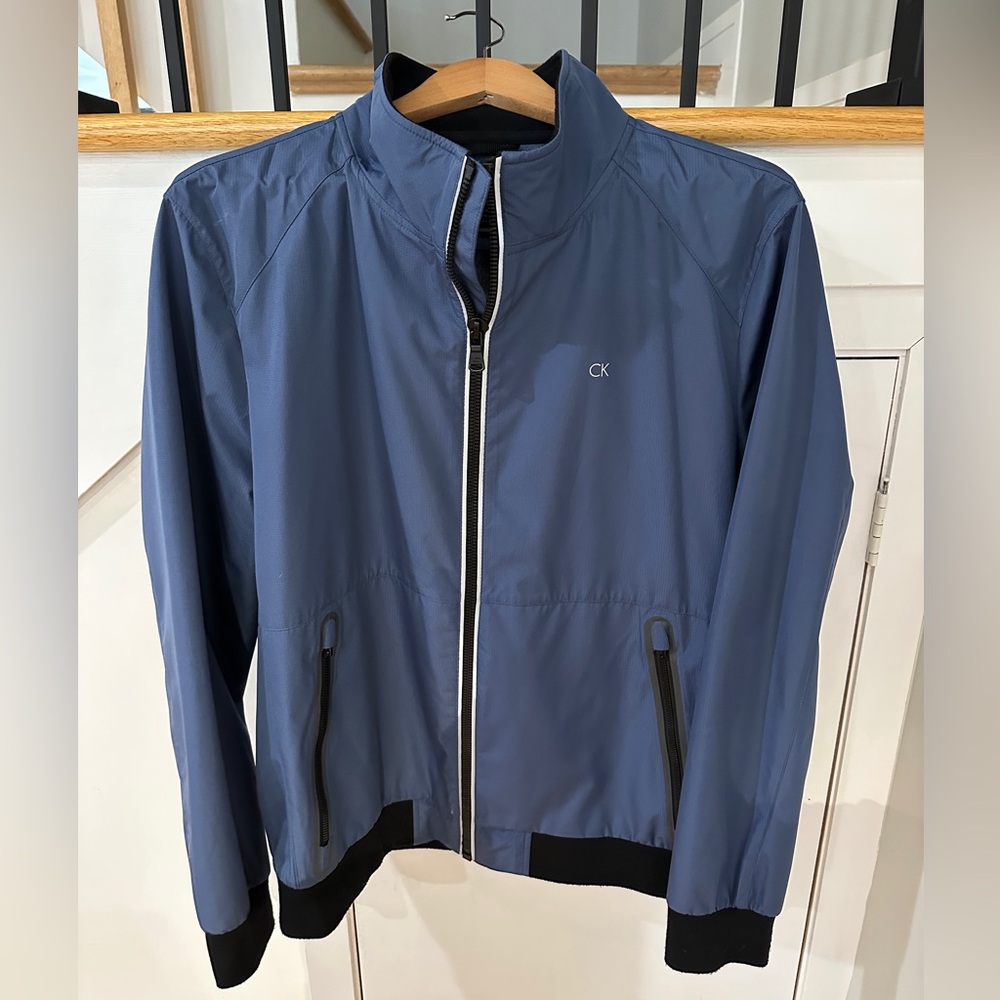 Calvin Klein Men's Navy Windbreaker